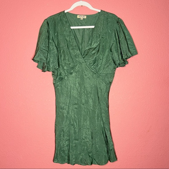 Verge Girl - VRG GRL All The Way Bias Cut Mini Dress - Picture 2 of 4